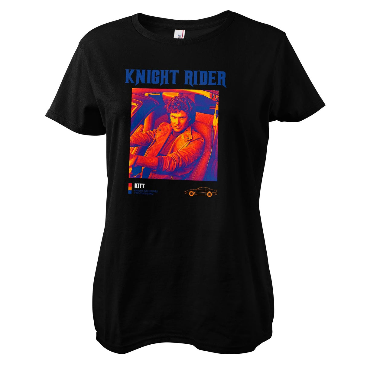 Knight Rider Dublex Kitt Girly Tee