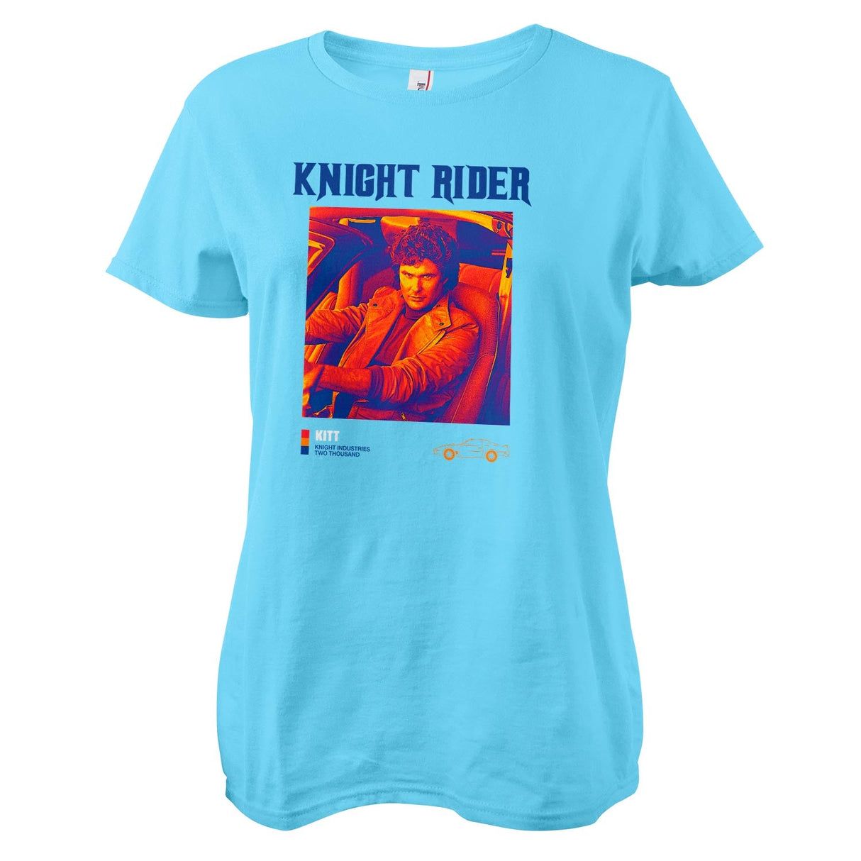 Knight Rider Dublex Kitt Girly Tee
