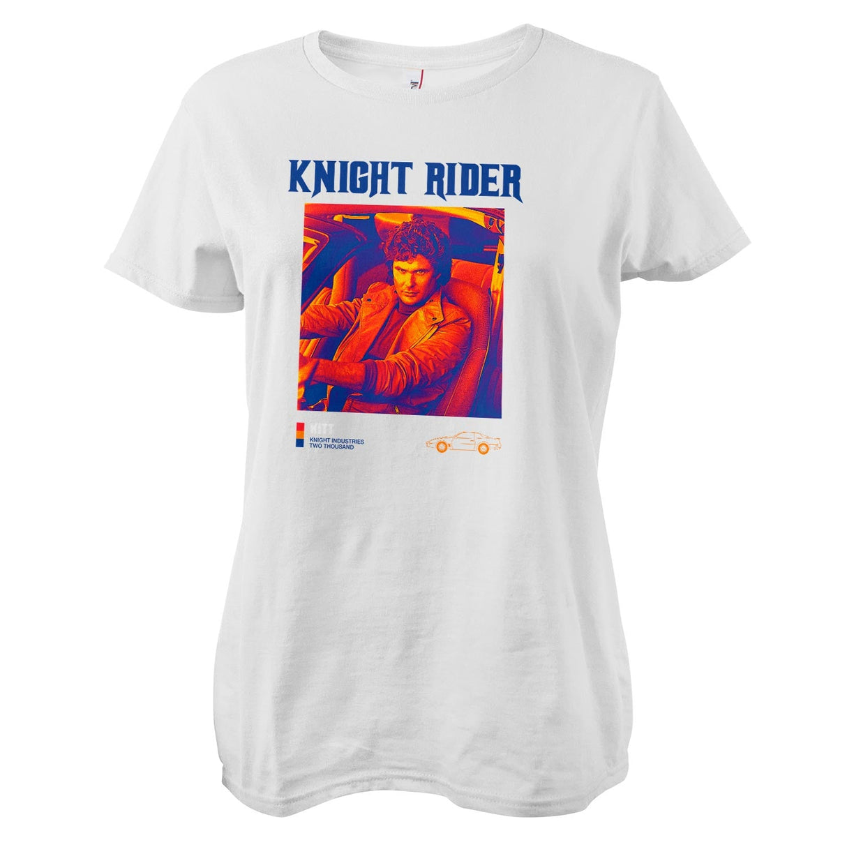 Knight Rider Dublex Kitt Girly Tee