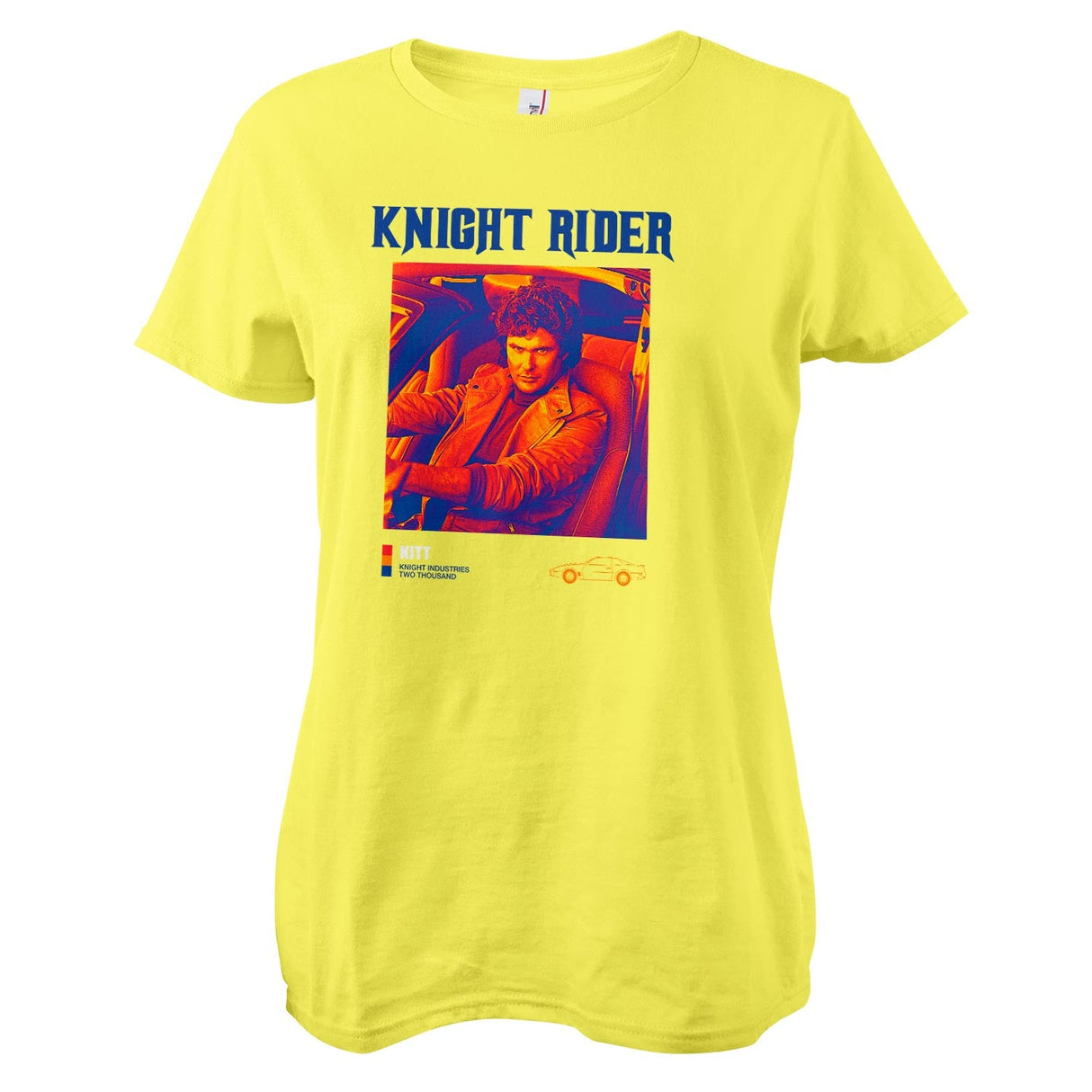 Knight Rider Dublex Kitt Girly Tee