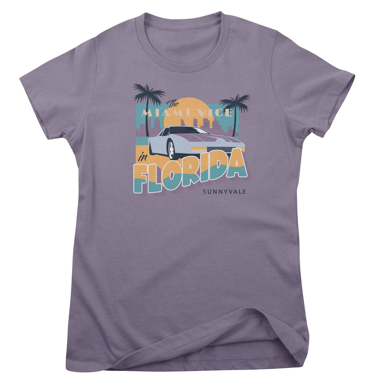 Miami Vice In Florida Girly Tee