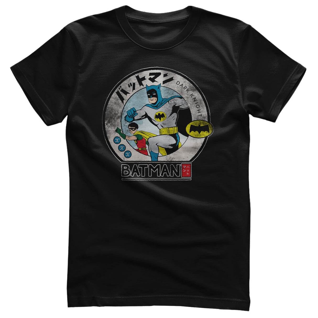 Batman & Robin Japanese Dark Knight T-Shirt