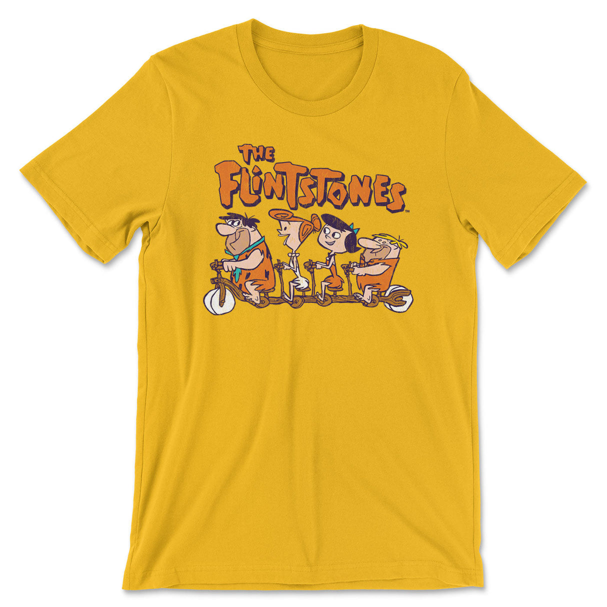 The Flintstones Biking T-Shirt