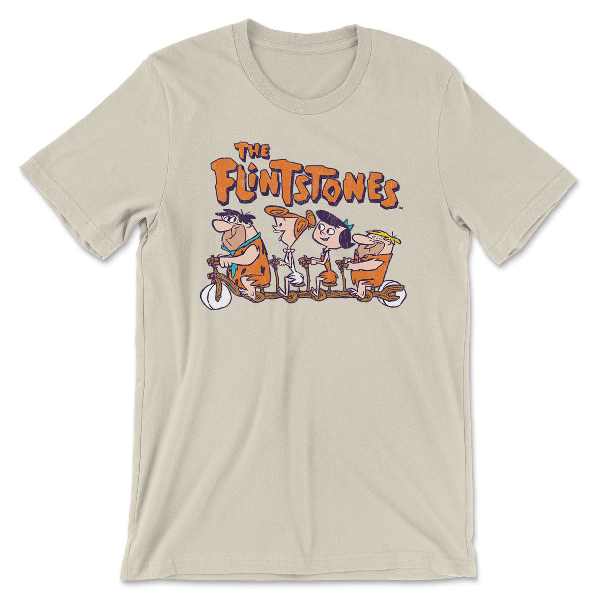 The Flintstones Biking T-Shirt