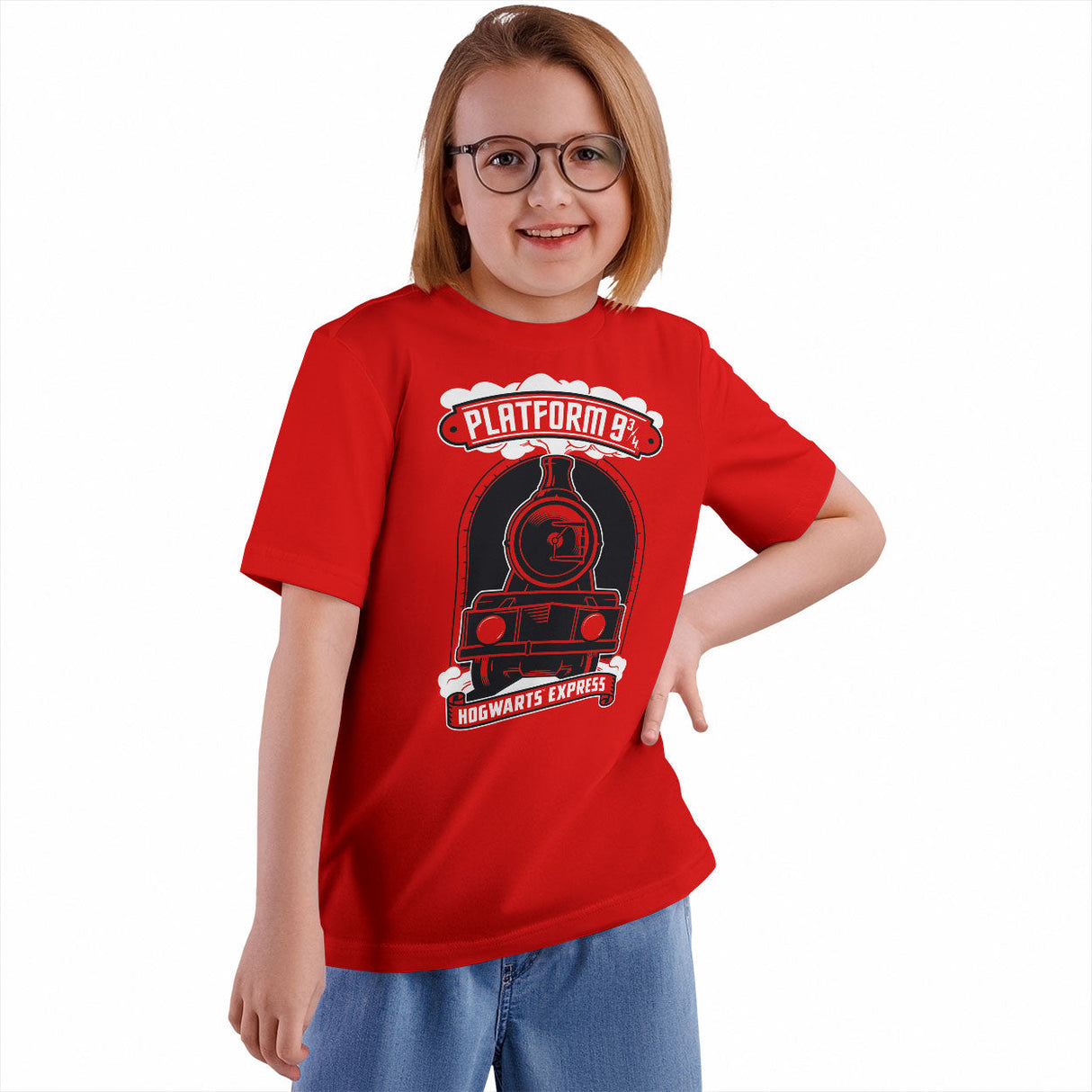Harry Potter - Paltform 9 3/4 Patch Kids Tee