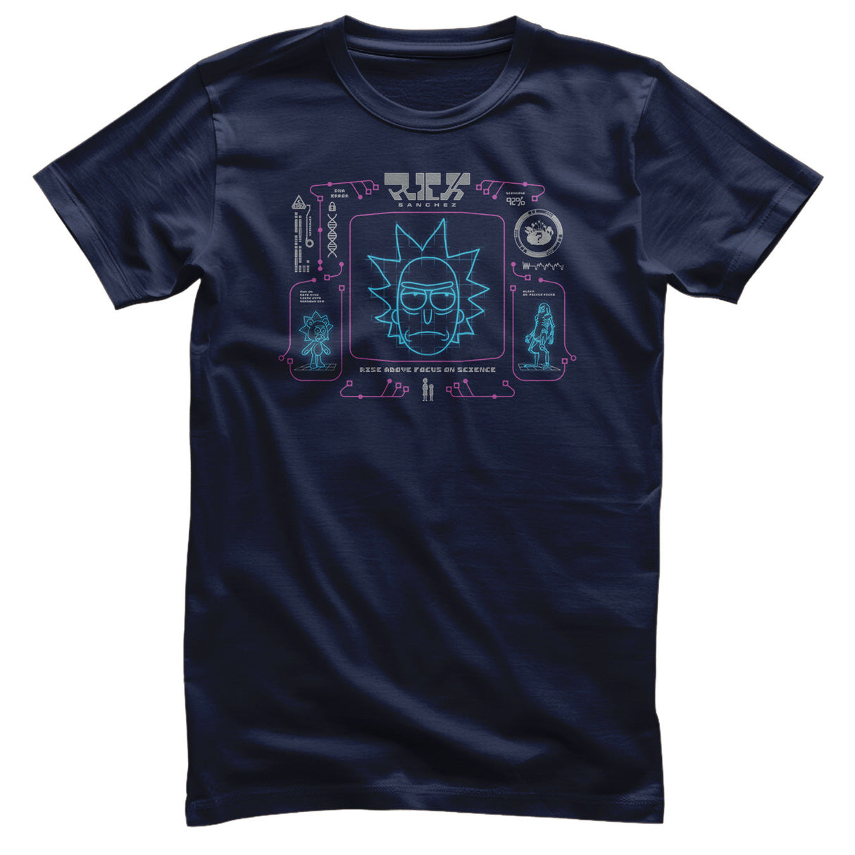 Rick Sanches - Rise Above Focus On Science T-Shirt