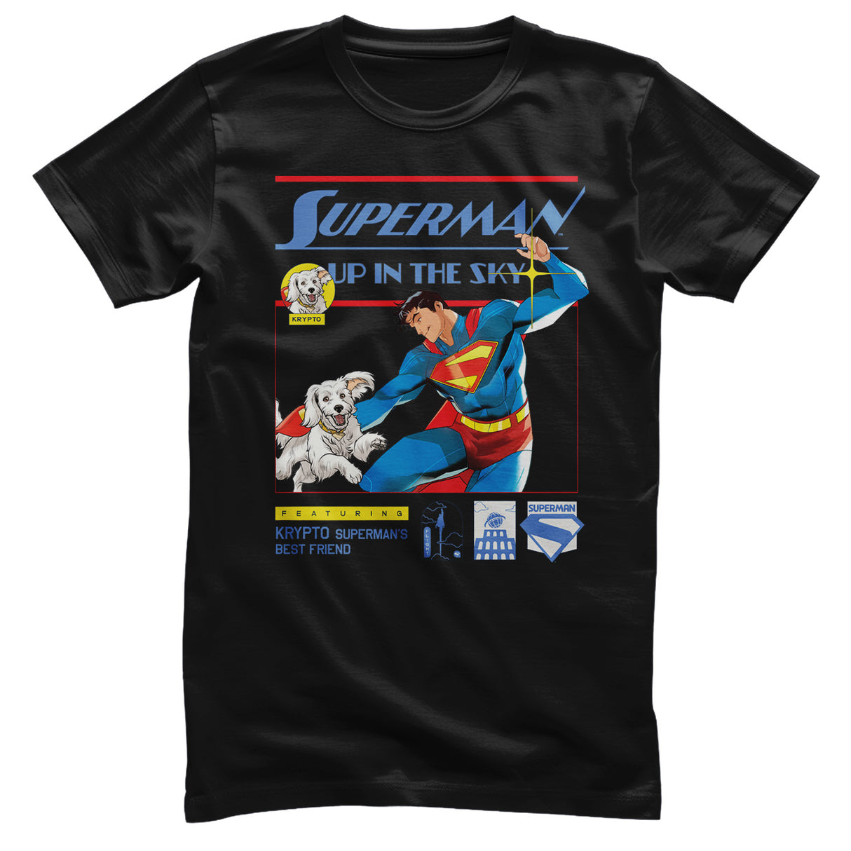 Superman - Up In The Sky T-Shirt