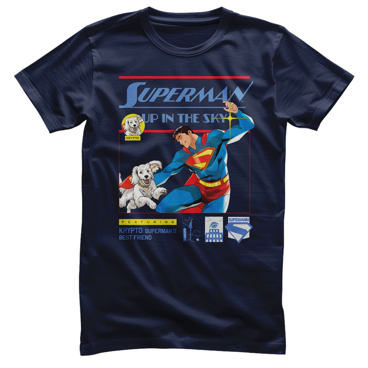 Superman - Up In The Sky T-Shirt