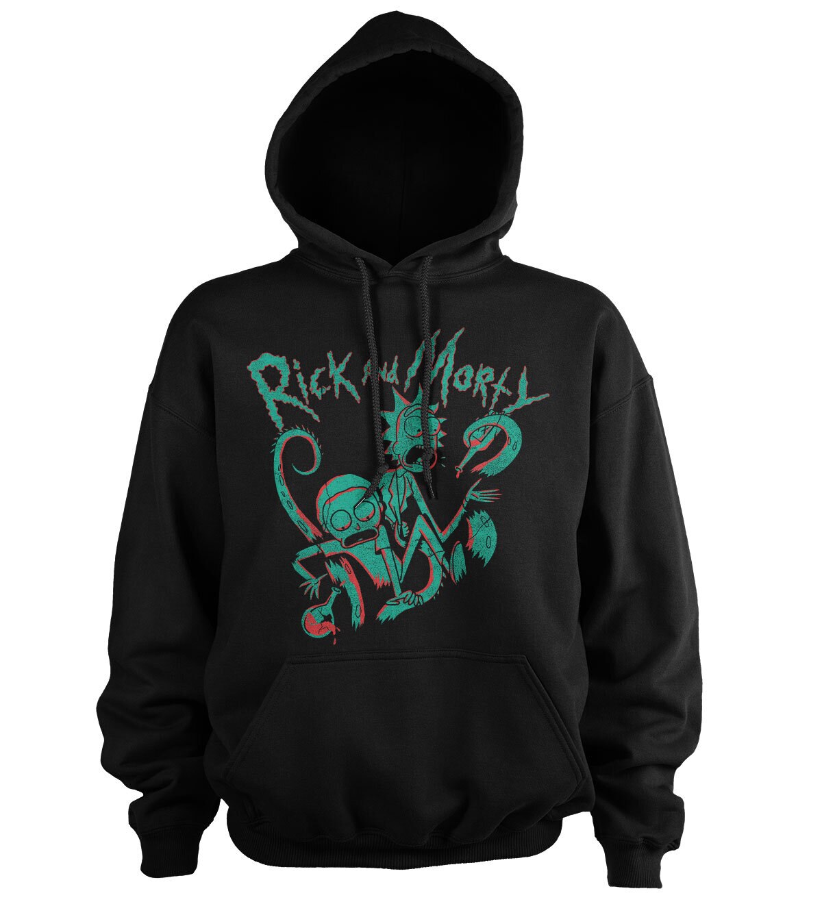 Rick And Morty Duotone Big & Tall Hoodie