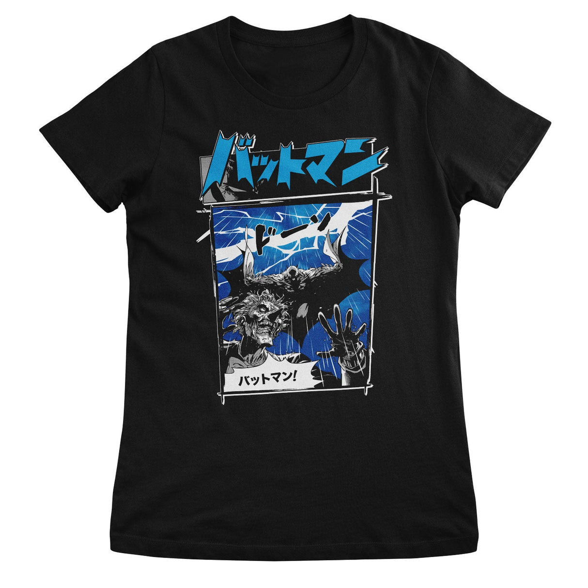 Batman & Joker Japanese Mashup Girly Tee