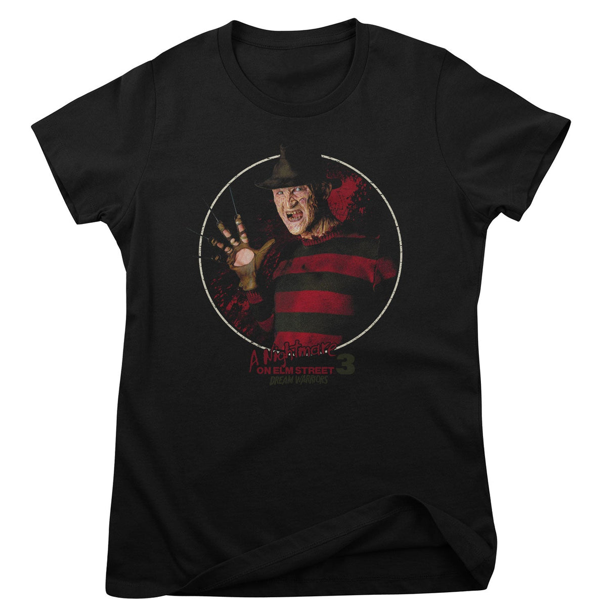 Elm Street Slasher Girly Tee
