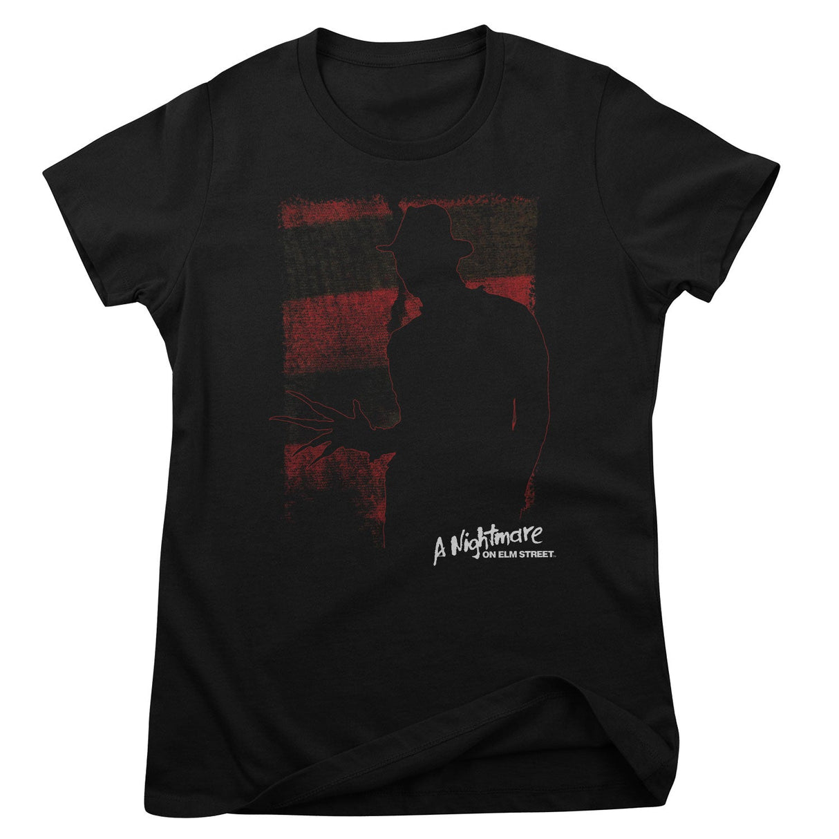 Freddy Krueger Silhouette Girly Tee
