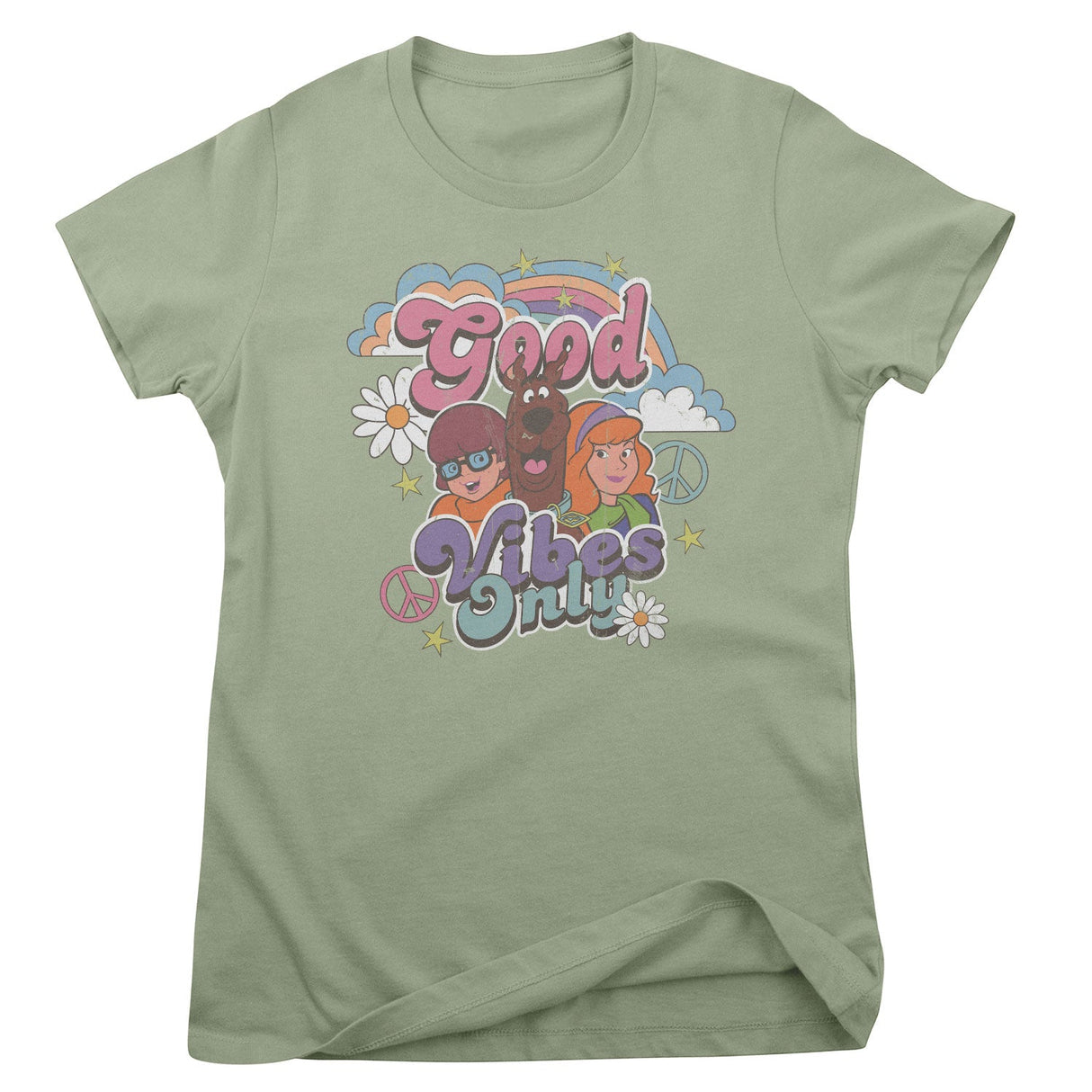 Scooby-Doo - Good Vibes Only Girly Tee