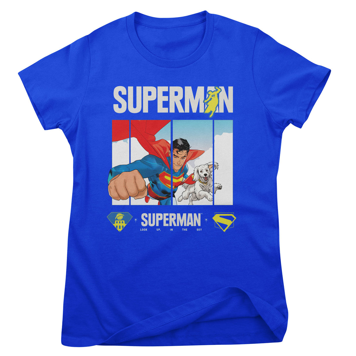 Superman - Look Up Girly Tee