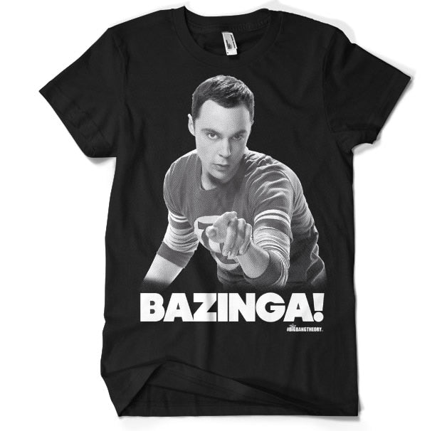 Sheldon Says Bazinga! Big & Tall T-Shirt