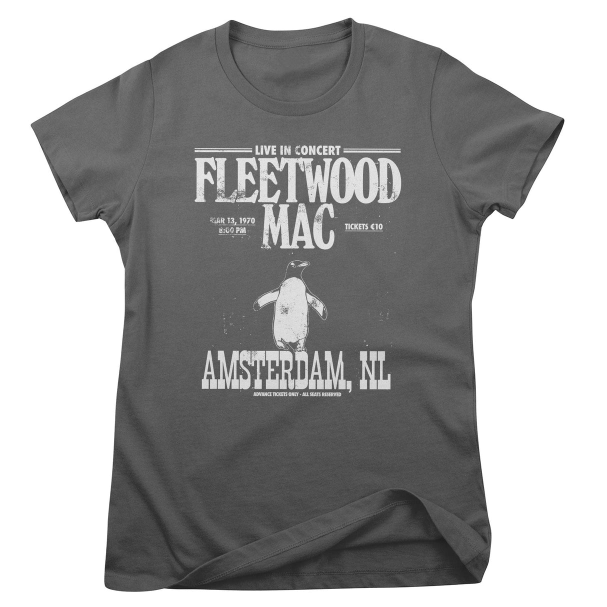 Fleetwood Mac - Amsterdam 1970 Girly Tee