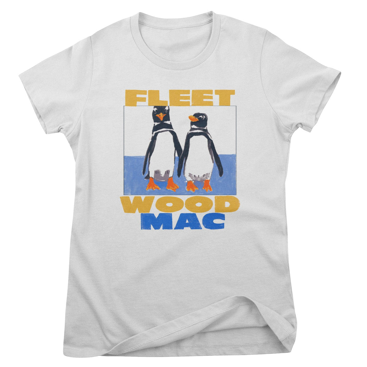 Fleetwood Mac Painting Cover Girly Tee