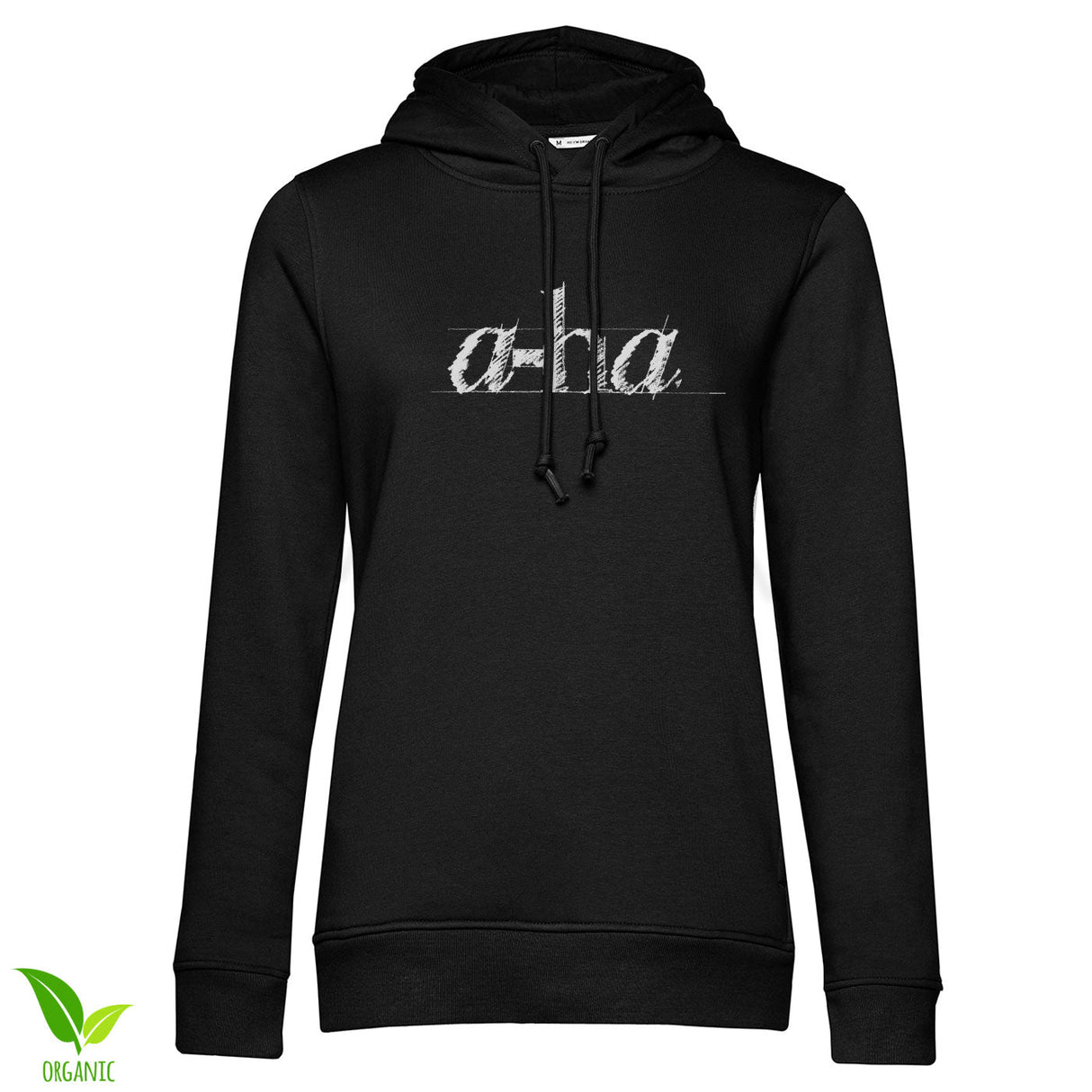A-Ha Sketch Logo Girly Hoodie
