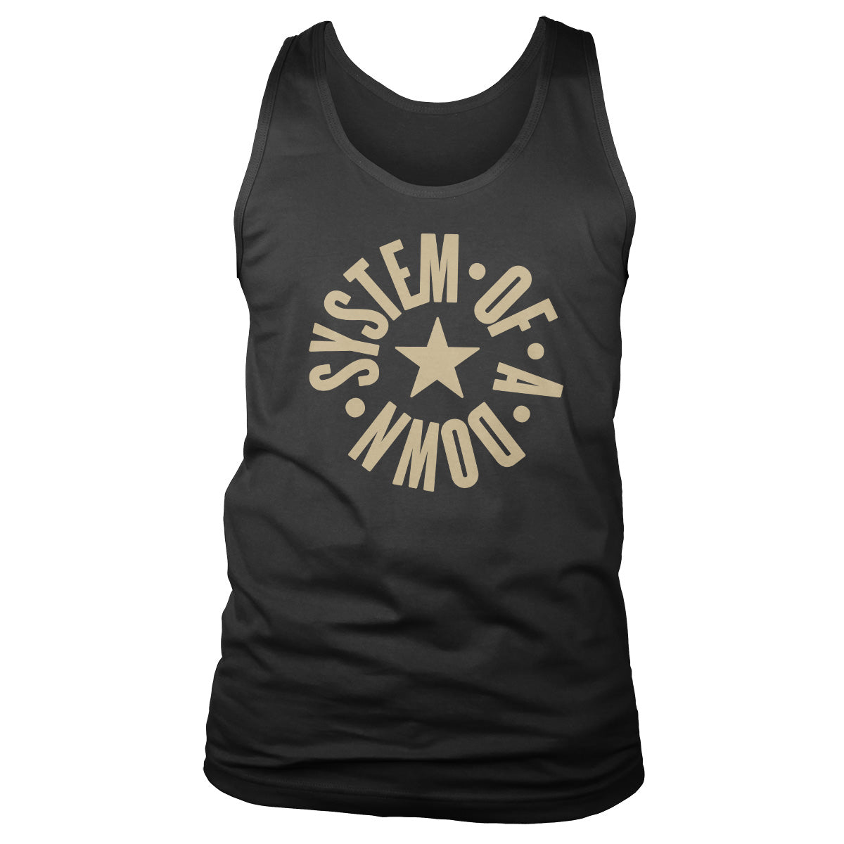 System Of A Down Circle Star Logo Tank Top