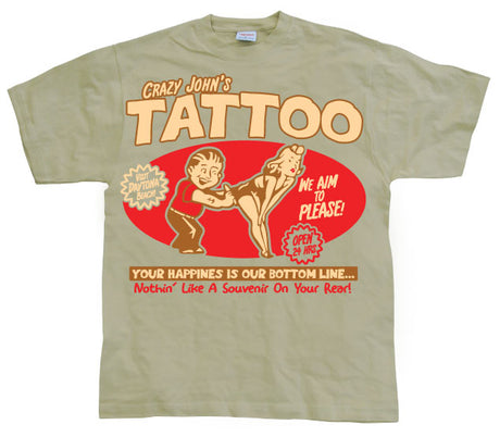 Crazy Johns Tattoo T-Shirt