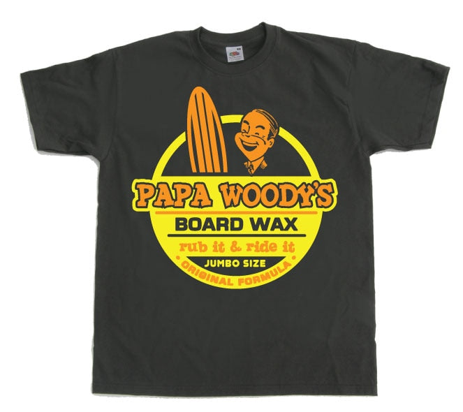 Papa Woodys Board Wax T-Shirt