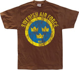 Swedish Airforce Distressed T-Shirt