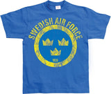 Swedish Airforce Distressed T-Shirt