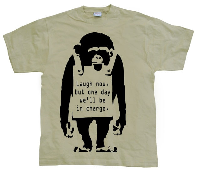 Banksy - Laugh Now! T-Shirt