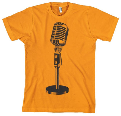 Oldschool Microphone T-Shirt