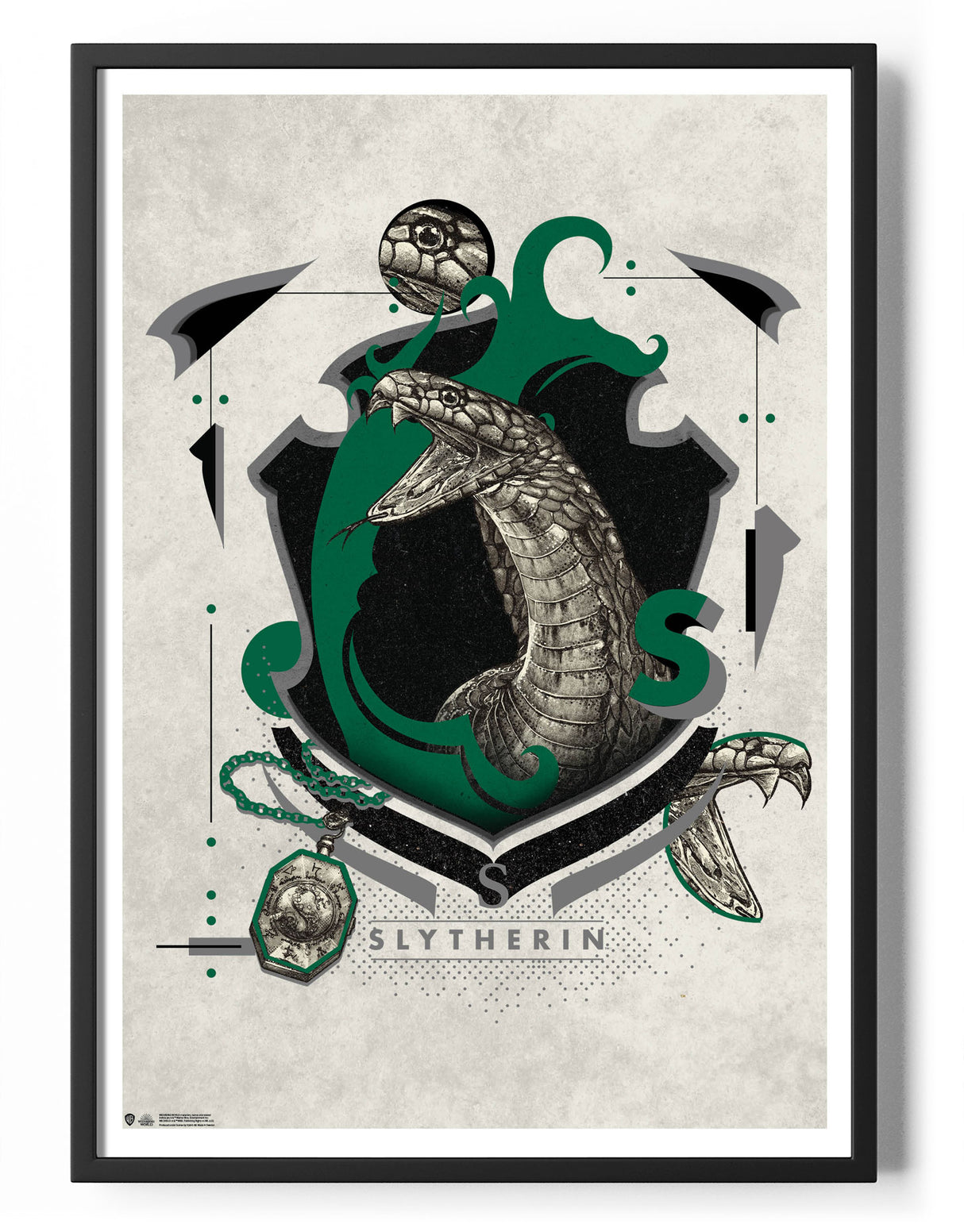 Harry Potter - Slytherin Poster 2