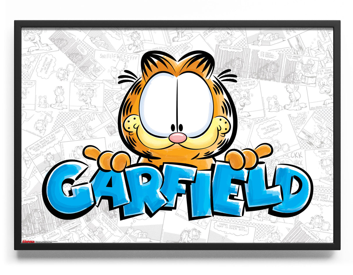 Garfield Inked Poster