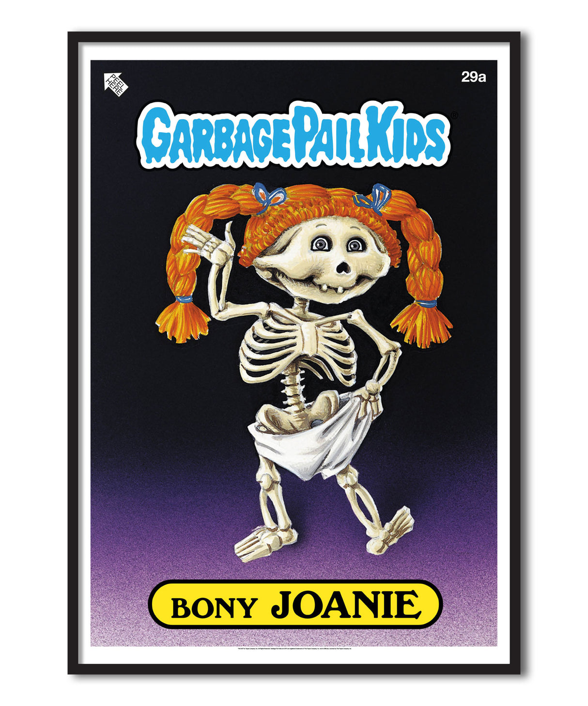 Garbage Pail Kids - Bony Joanie Poster