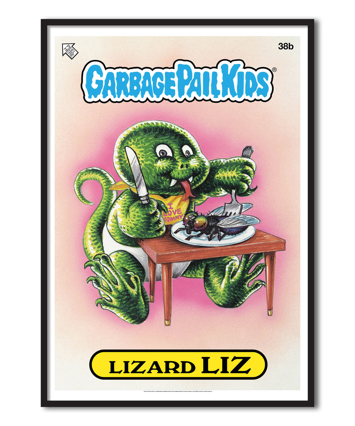 Garbage Pail Kids - Lizard Liz Poster