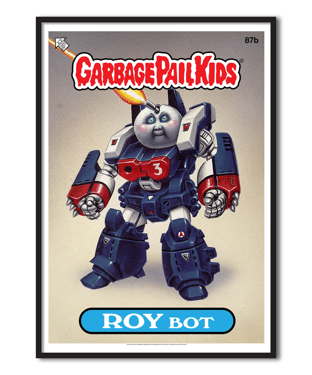 Garbage Pail Kids - Roy Bot Poster