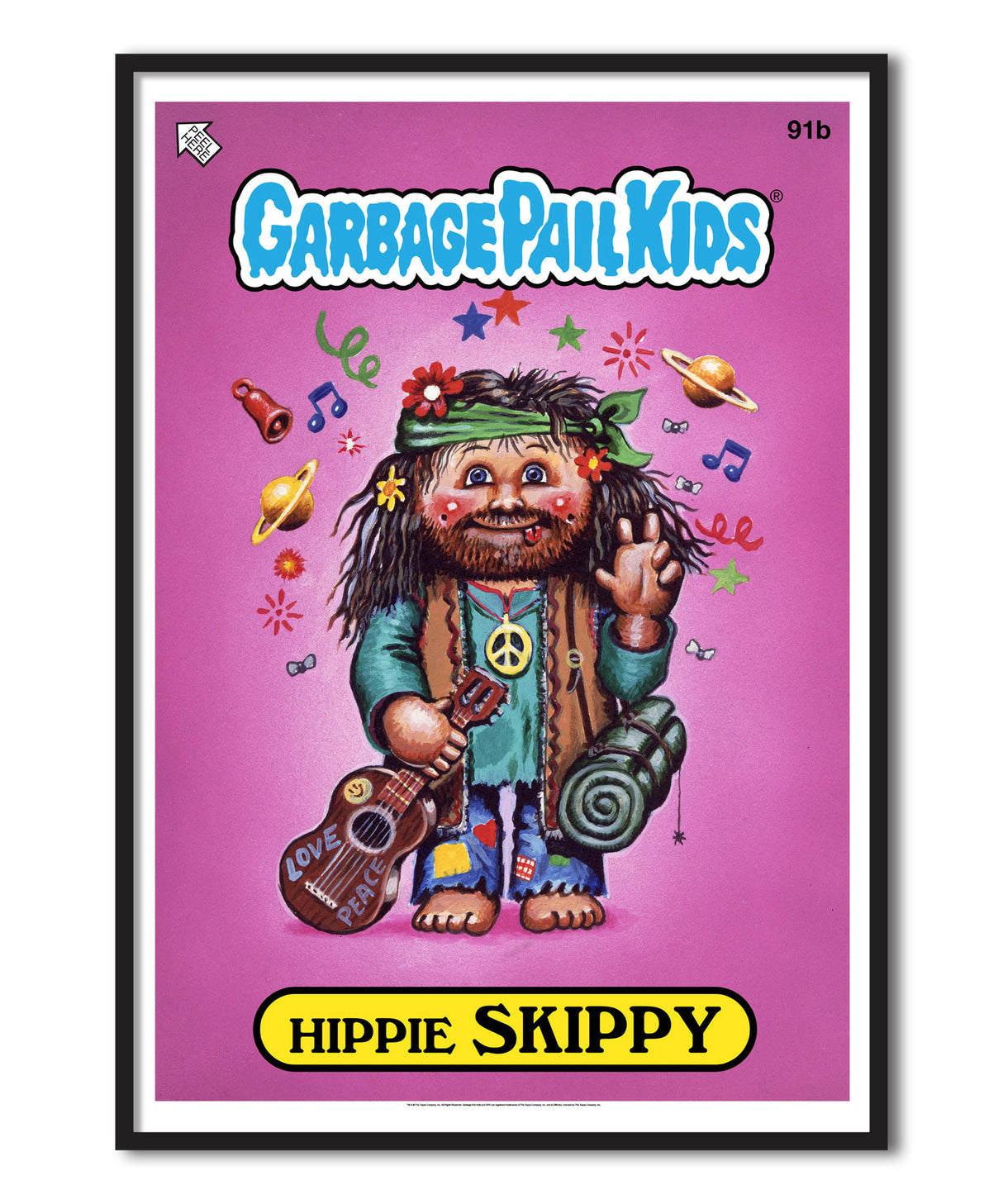 Garbage Pail Kids - Hippie Skippy Poster