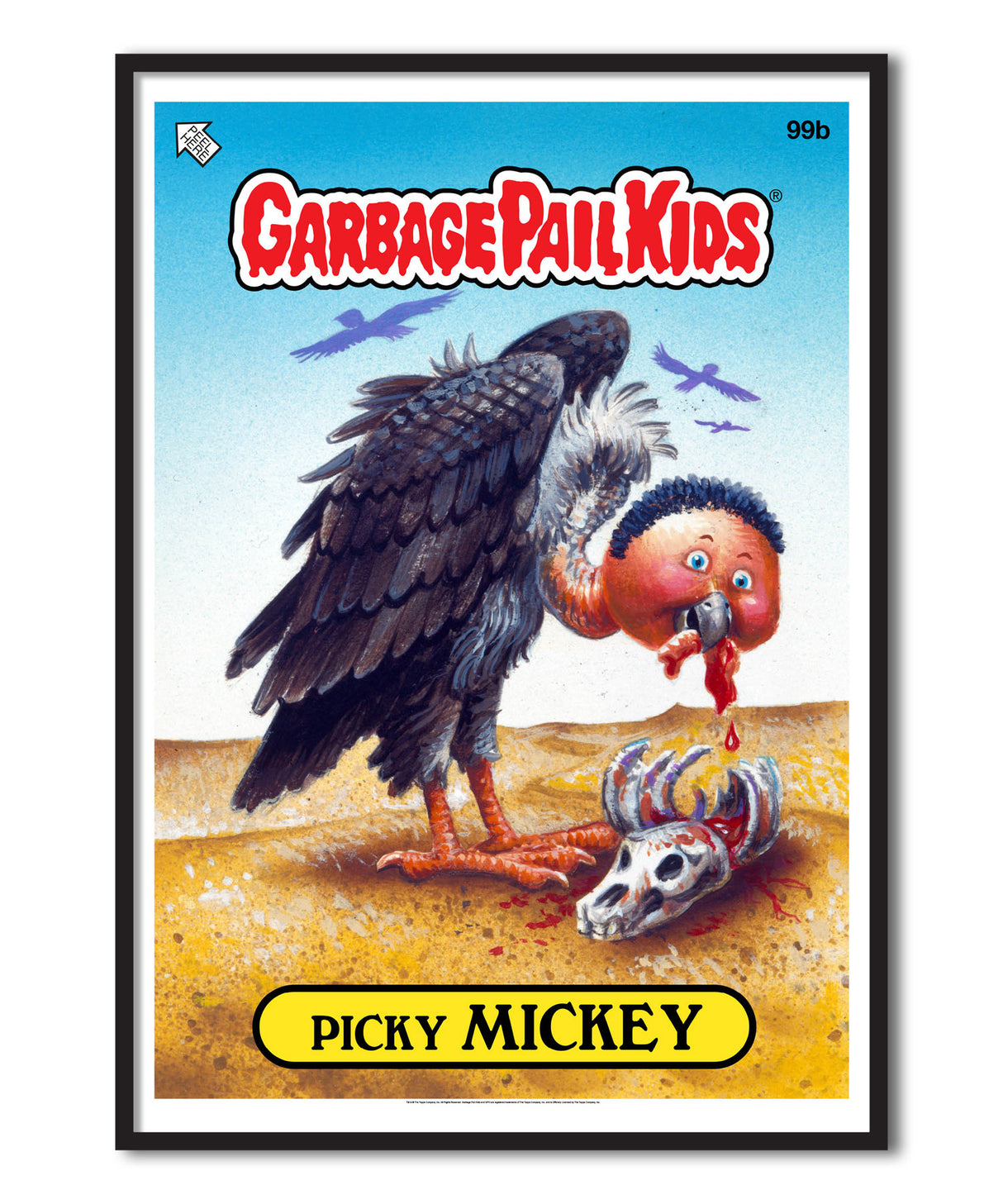 Garbage Pail Kids - Picky Mickey Poster