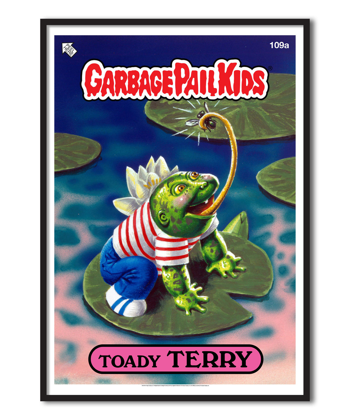 Garbage Pail Kids - Toady Terry Poster