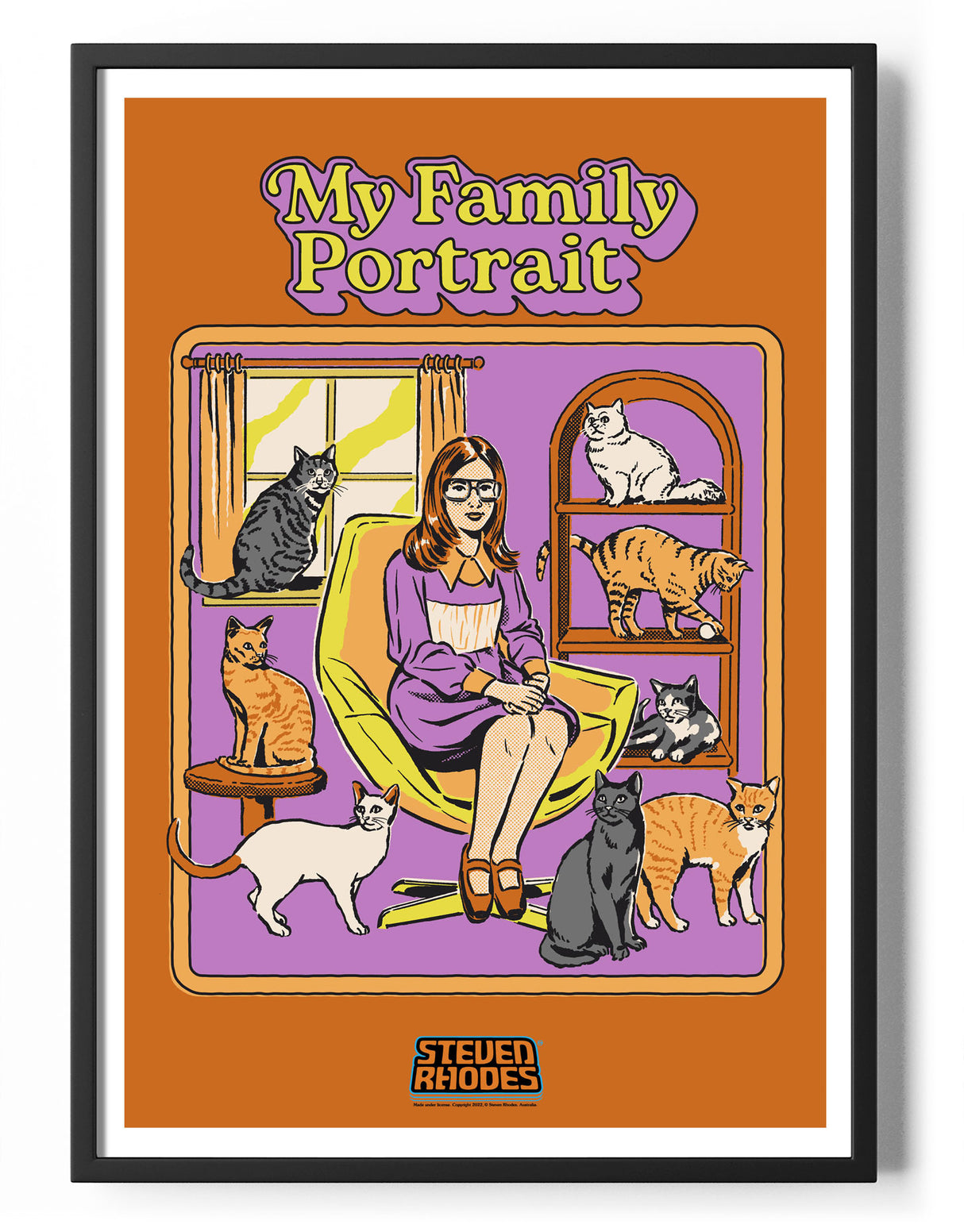 My Family Portrait Poster