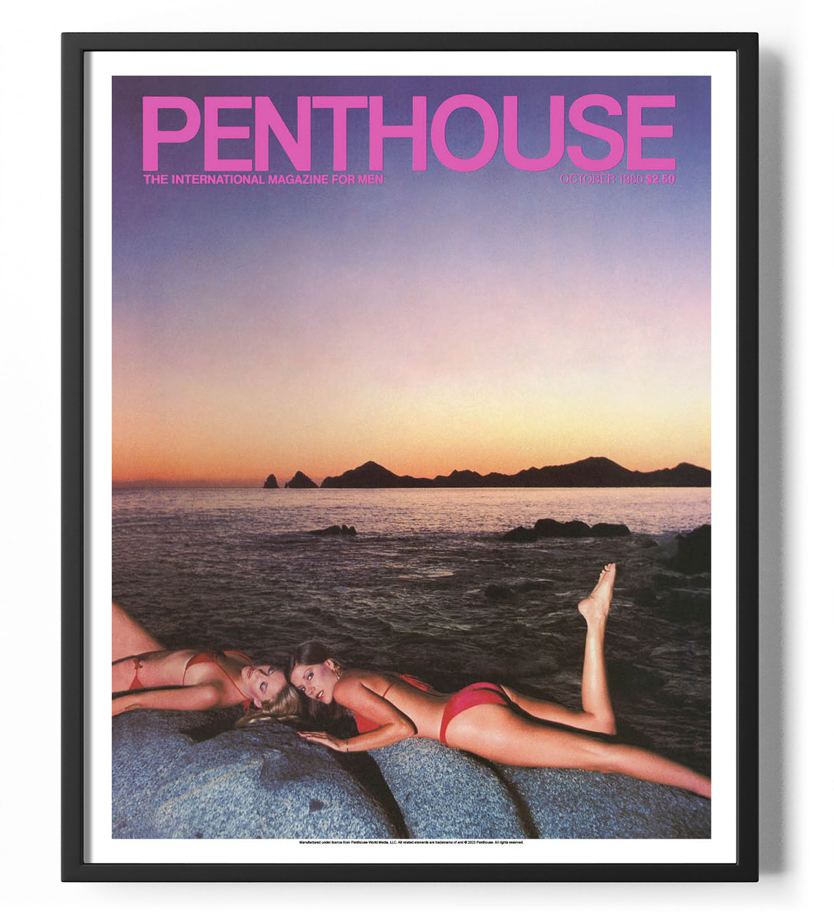 Penthouse Magazine October 1980 Cover Poster