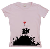 Banksy Finally Girly T-shirt