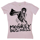 Monkey Business Girly T- shirt