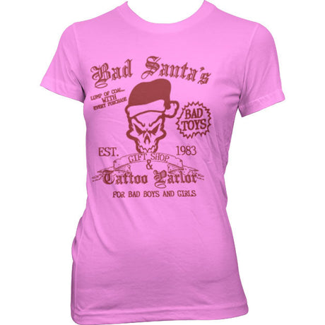 Bad Santa´s Gift Shop Girly Tee