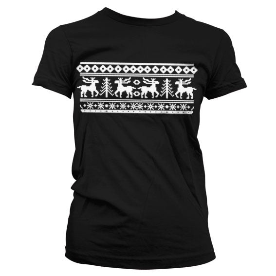 Scandinavian Christmas Girly Tee