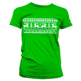 Scandinavian Christmas Girly Tee