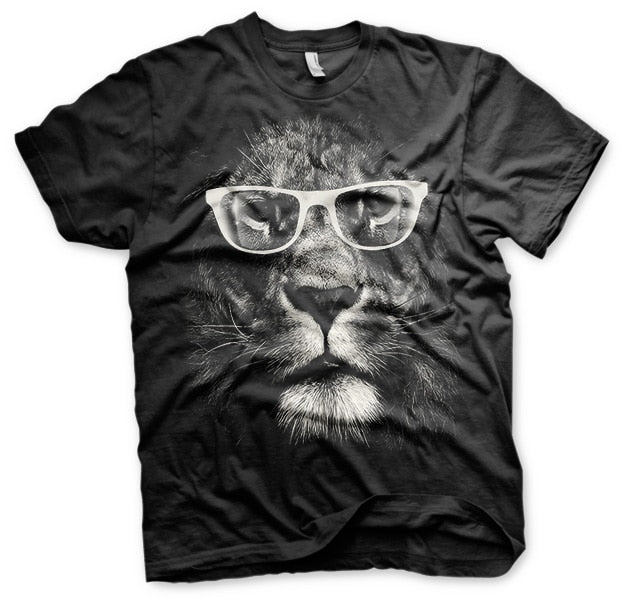 Lion Glasses T-Shirt