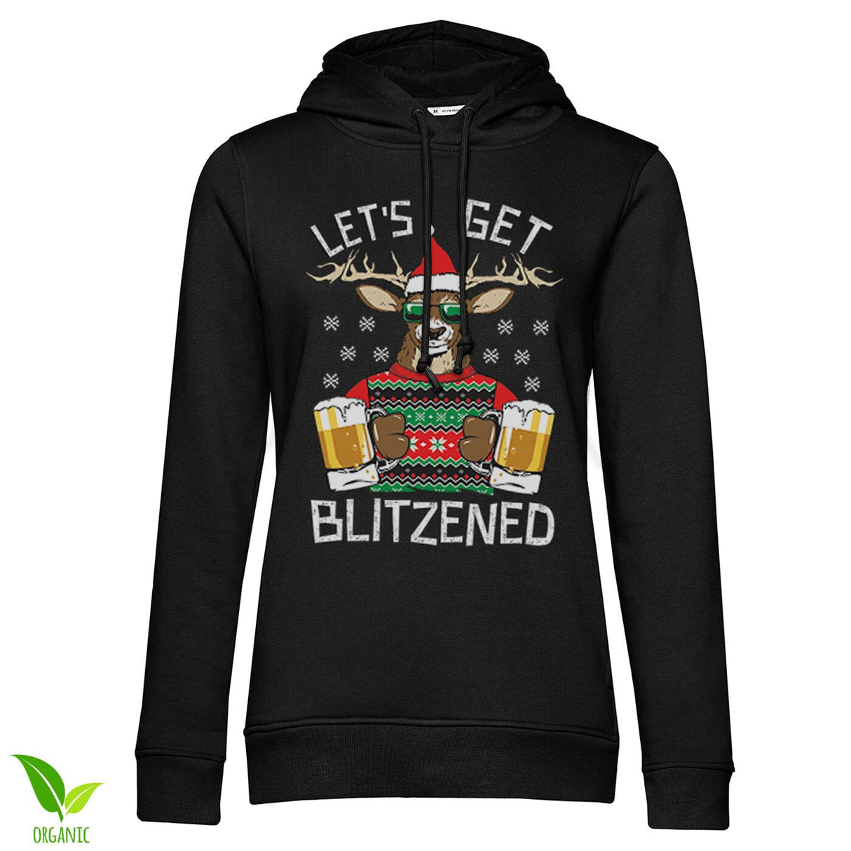 Let's Get Blitzened Girls Hoodie