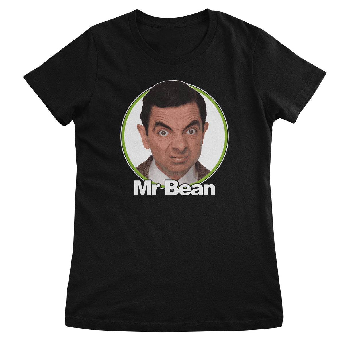 Mr Bean Circle Girly Tee