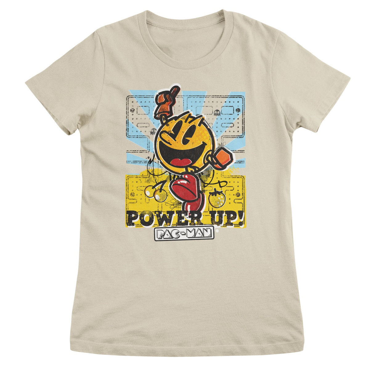 Pac-Man Power-Up Girly Tee