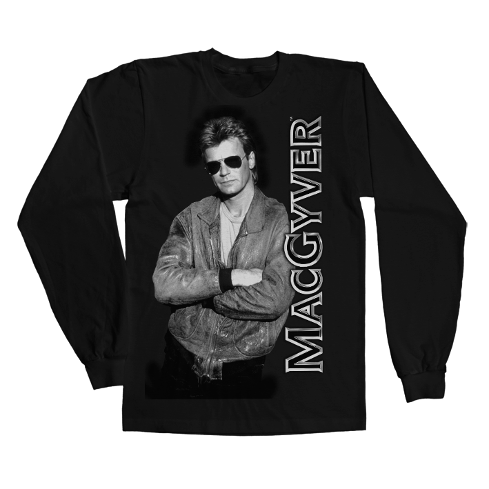 Cool Macgyver Long Sleeve Tee