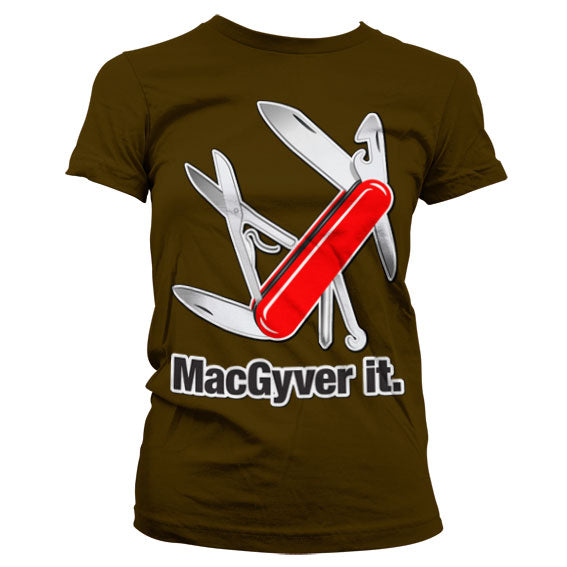 MacGyver It Girly Tee